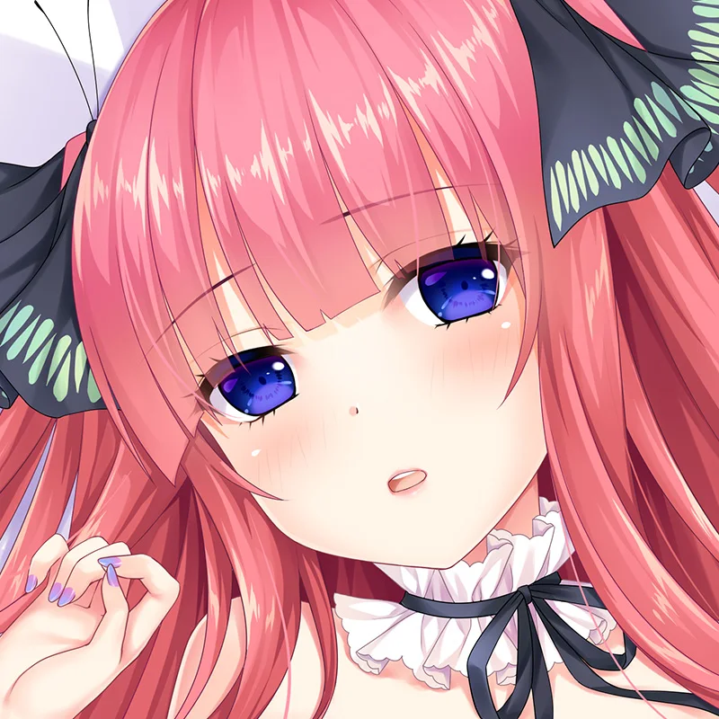 Аниме дакимакура обнимающая задняя подушка для тела Женская косплея Quintup Nakano Nino