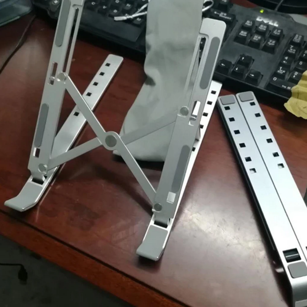 Подставка для ноутбука из алюминиевого сплава складной кронштейн компьютера 6