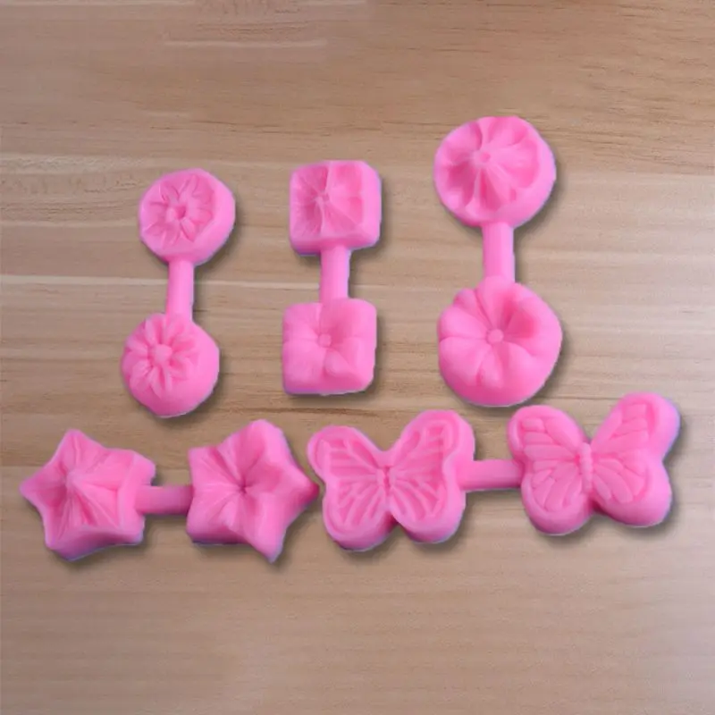 Инструмент для украшения тортов с двусторонним тиснением| |