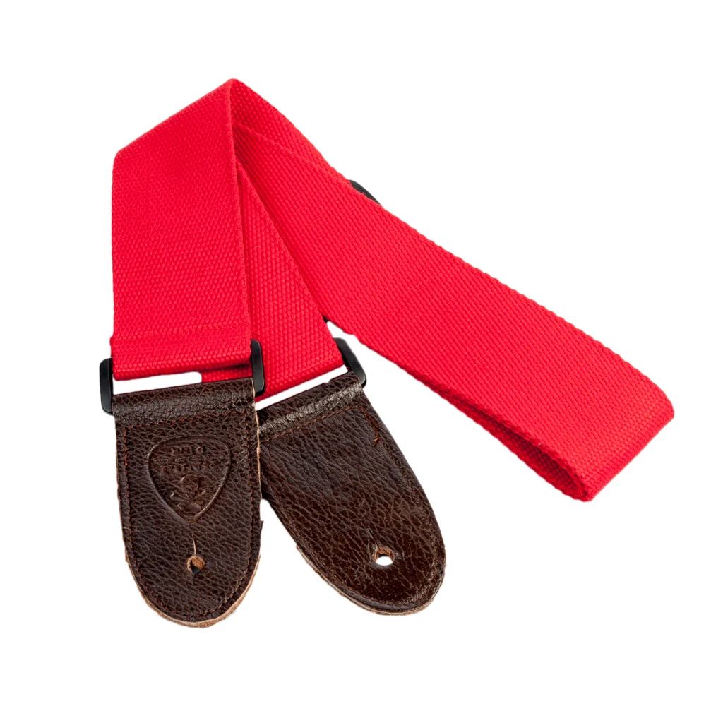 Аксессуары для акустической гитары регулируемый плечевой ремень красный цвет 2