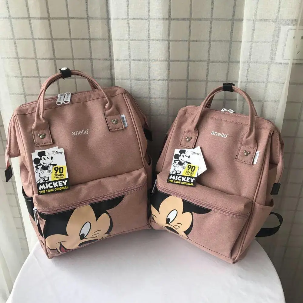 Disney Микки Маус рюкзак многофункциональный большой емкости рюкзак сумка под подгузники Водонепроницаемая мужская женская сумка на плечо дорожная сумка