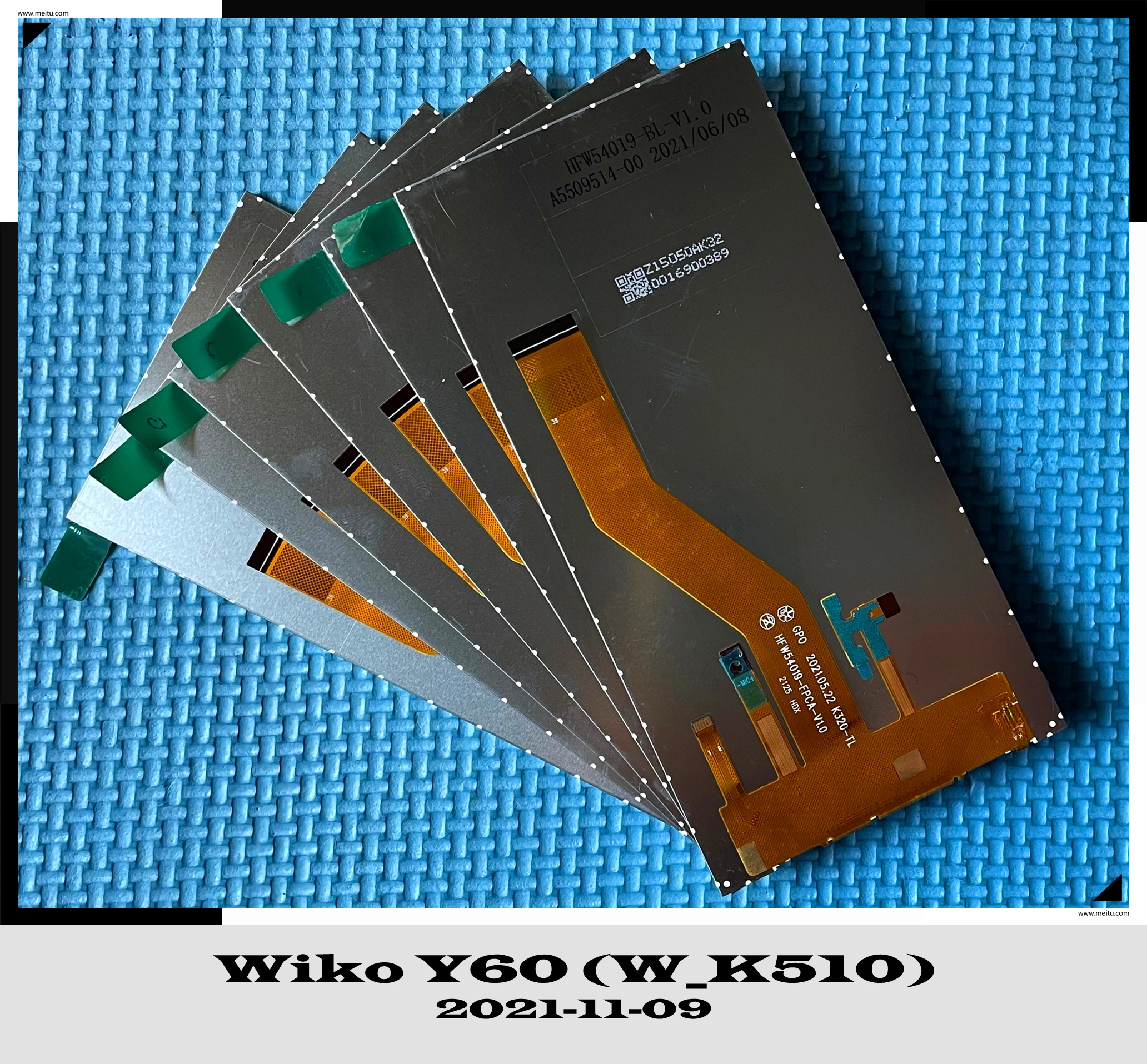 Новый и оригинальный ЖК-дисплей для WIKO Y60 W_K510 (код кабеля ЖК:(HFW54019-FPCA-V1.0) | ЖК-экраны