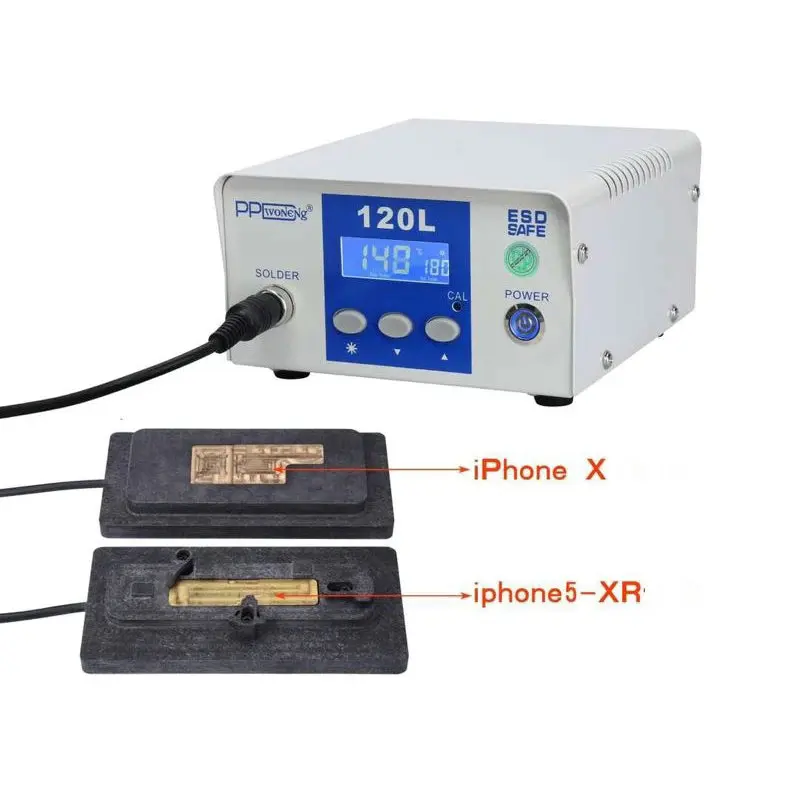 Интеллектуальная паяльная станция PPD 120 сварочная платформа для iPhone IC Chip A8 A9 A10 A11