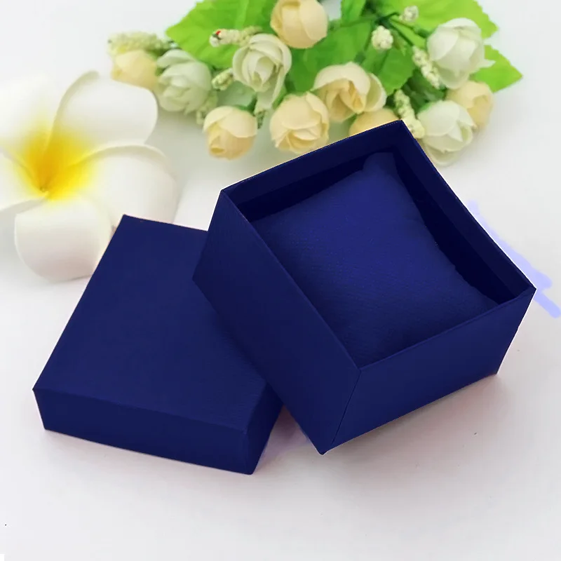 Квадратная коробка для наручных часов Подарочная ювелирных изделий коробки