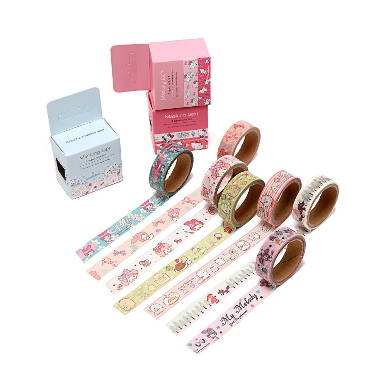 2 шт./лот аниме рилаккума набор декоративного скотча Васи Тоторо милые наклейки