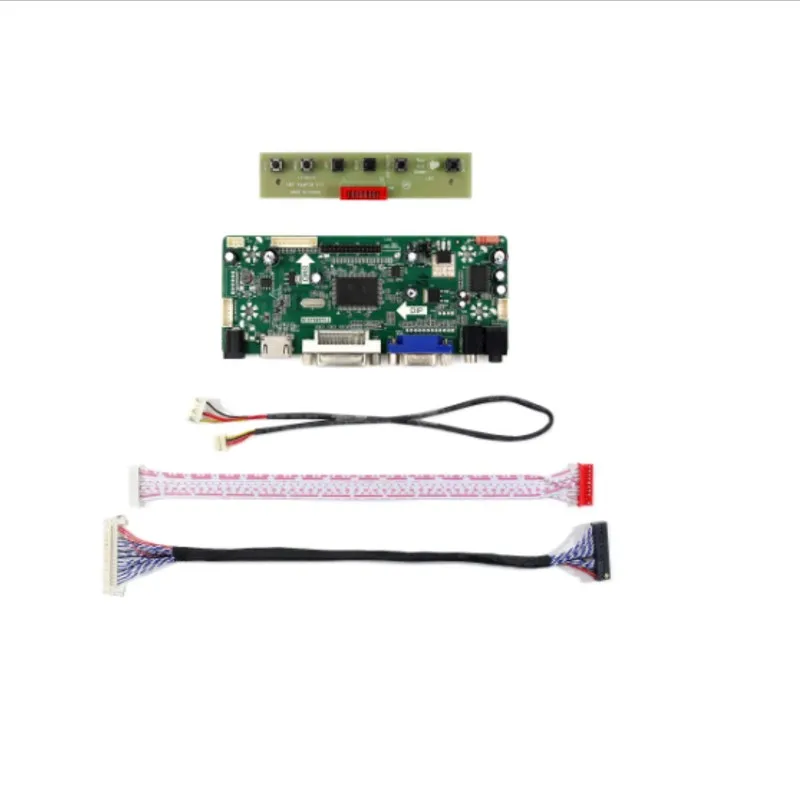 Плата контроллера ЖК-дисплей HDMI DVI VGA Аудио ПК Модуль Драйвер DIY комплект Pin панель