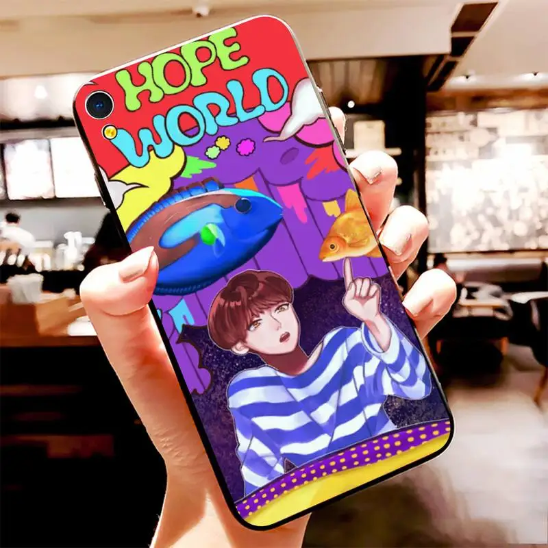 

NBDRUICAI Bangtan Boys Hope World Bling Cute Phone Case For Vivo Y91c Y17 Y51 Y67 Y55 Y93 Y81S Y19 Y7S Case