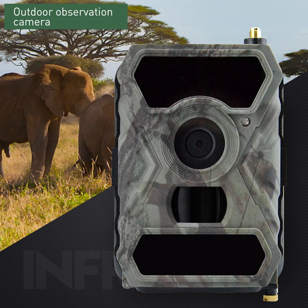 

Широкоугольная охотничья камера S880G 3G, 12 МП, 1080P, фотоловушка с ИК-подсветкой и ночным видением, 56 светодиодов, для охоты