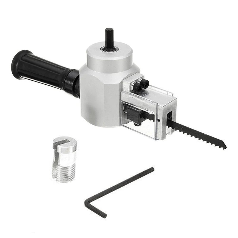 

1pcs Double Head Sheet Nibble Metal Nibbler Saw Cutter 180A Adjustable Drill Attachment With Extra Punch Free Cutting Tool