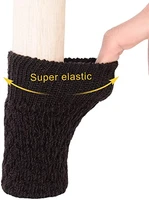 16pcs knitting wool chair leg floor protectors furniture leg socks chair cover protector socks table furniture covers for chair