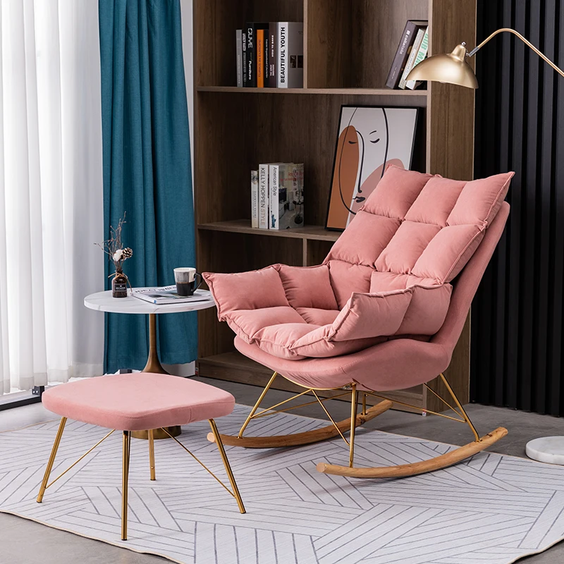 

GY Home Balcony Bedroom Single Seat Chair Lounge Sofa Chair Nordic Simple Modern Small Apartment Living Room