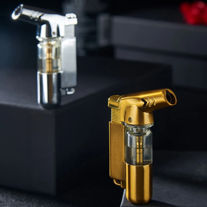 

Small Spray Gun Windproof Straight Into Inflatable Lighter High Temperature Welding Torch Point Moxibustion Burning Incense