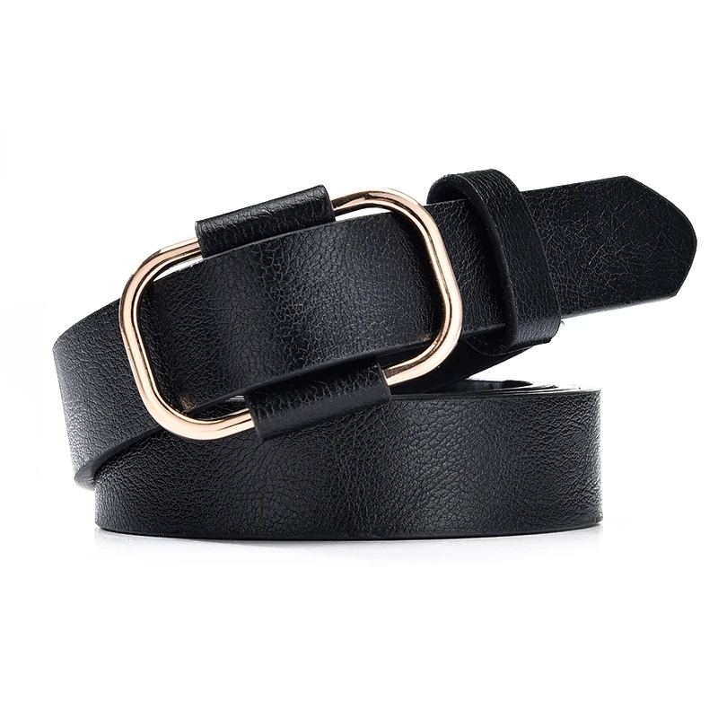 Женский ремень из искусственной кожи черный/коричневый пояс для джинсов |