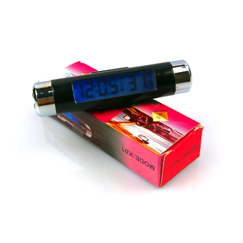 1 шт. автомобильные электронные часы со светодиодный Ной подсветкой |