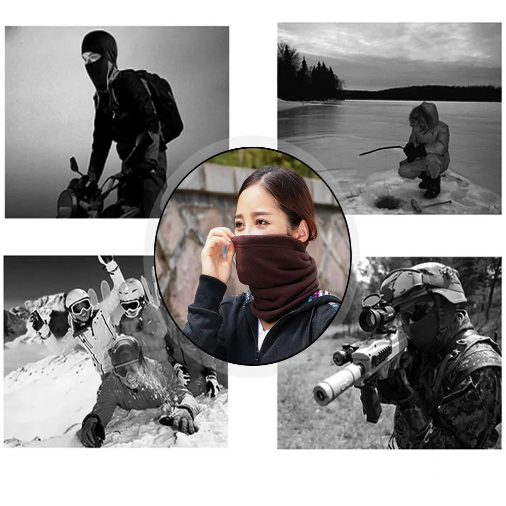 Походный шарф походная маска для лица полярная флисовая уличная спортивная