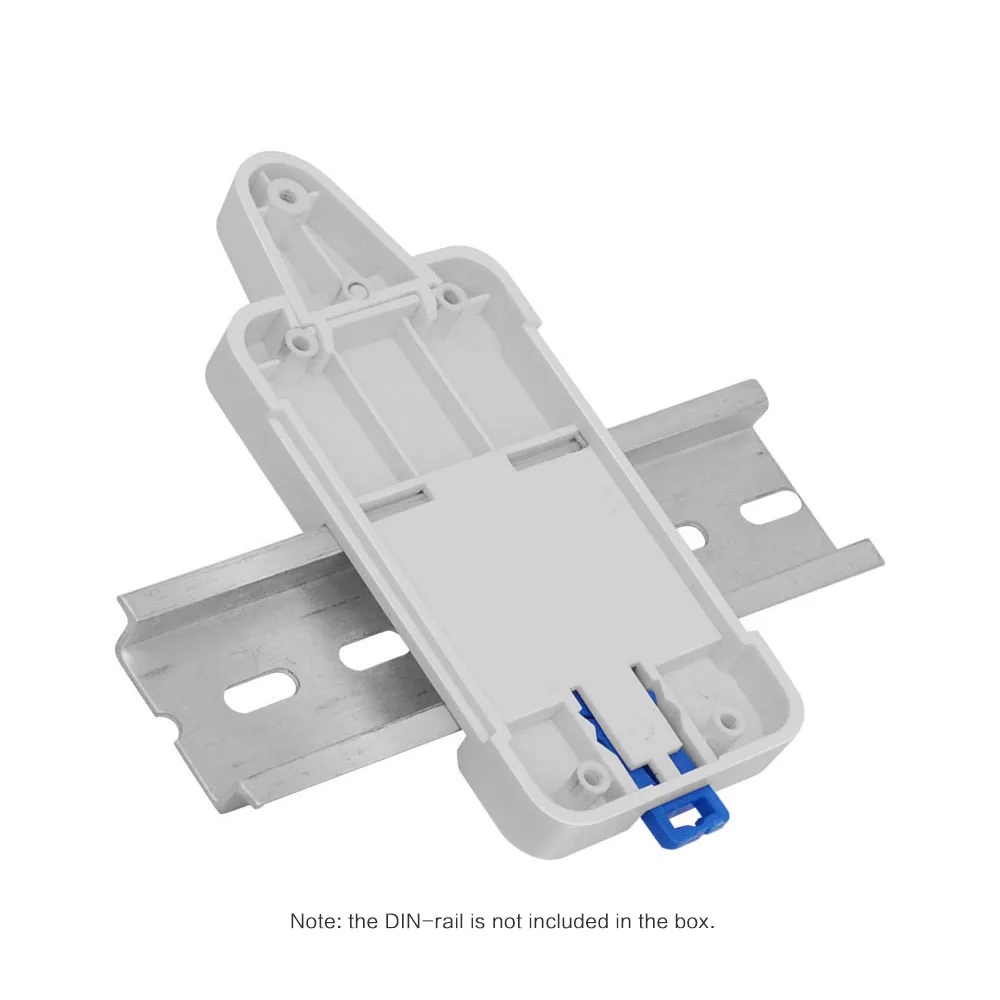Sonoff dr Din Rail лоток Регулируемый монтируемый рельсовый Чехол Держатель решение для установки на направляющая дорожка переключающие модули автоматизации