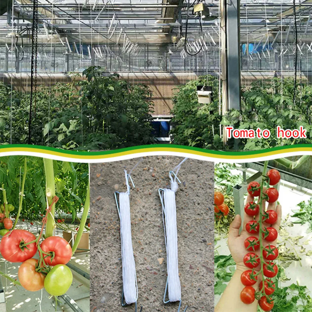 

Tomato Hook Plant Growth Traction Rope Hook Vine Vegetable Planting Supplies