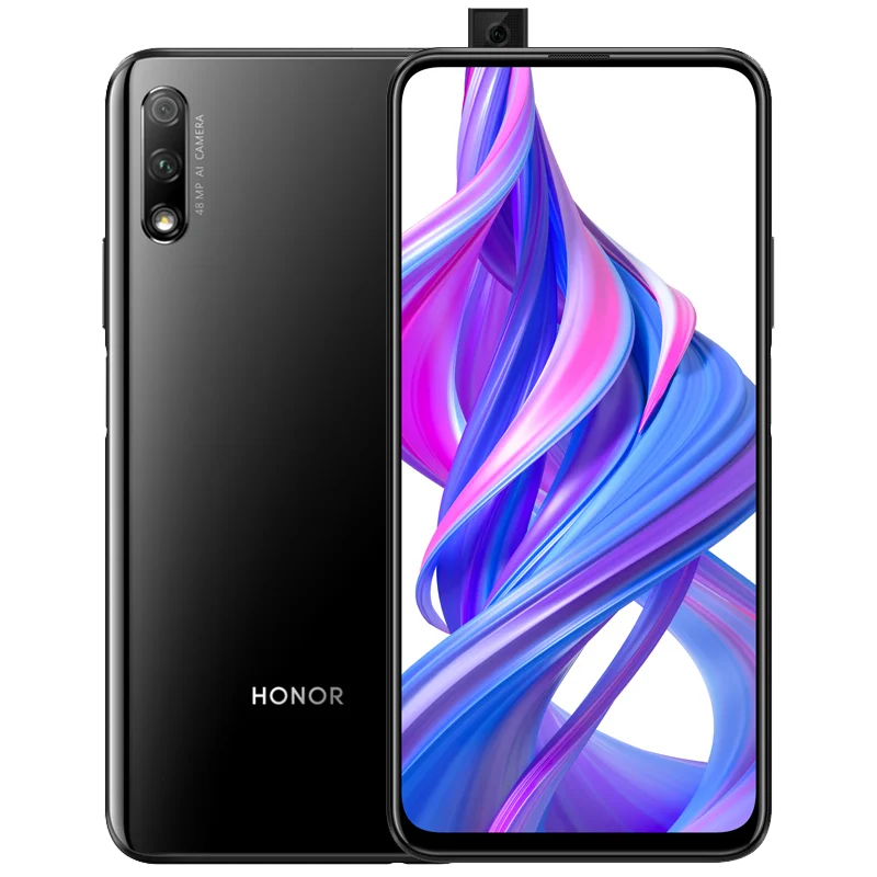Google Play Honor 9X4 GB 64GB смартфон 6 59 ''полноэкранный Kirin 810 4000mAh 48MP фронтальная
