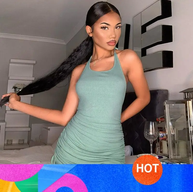 

Summer Dresses Light Sexy 2020 Party Elegant White Prom Girls 2021 Beach Wrap Women's Tube Top