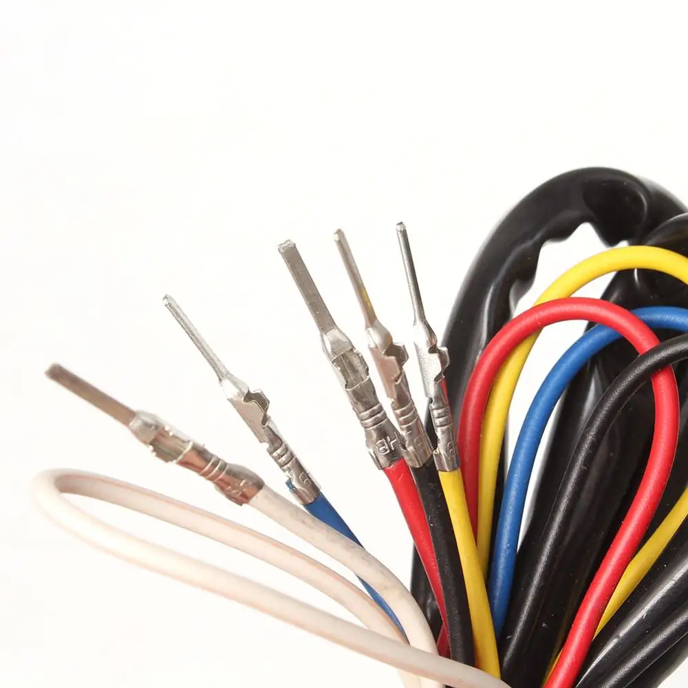 Задний фонарь для мотоцикла Cafe Racer красный светодиодный сигнал поворота