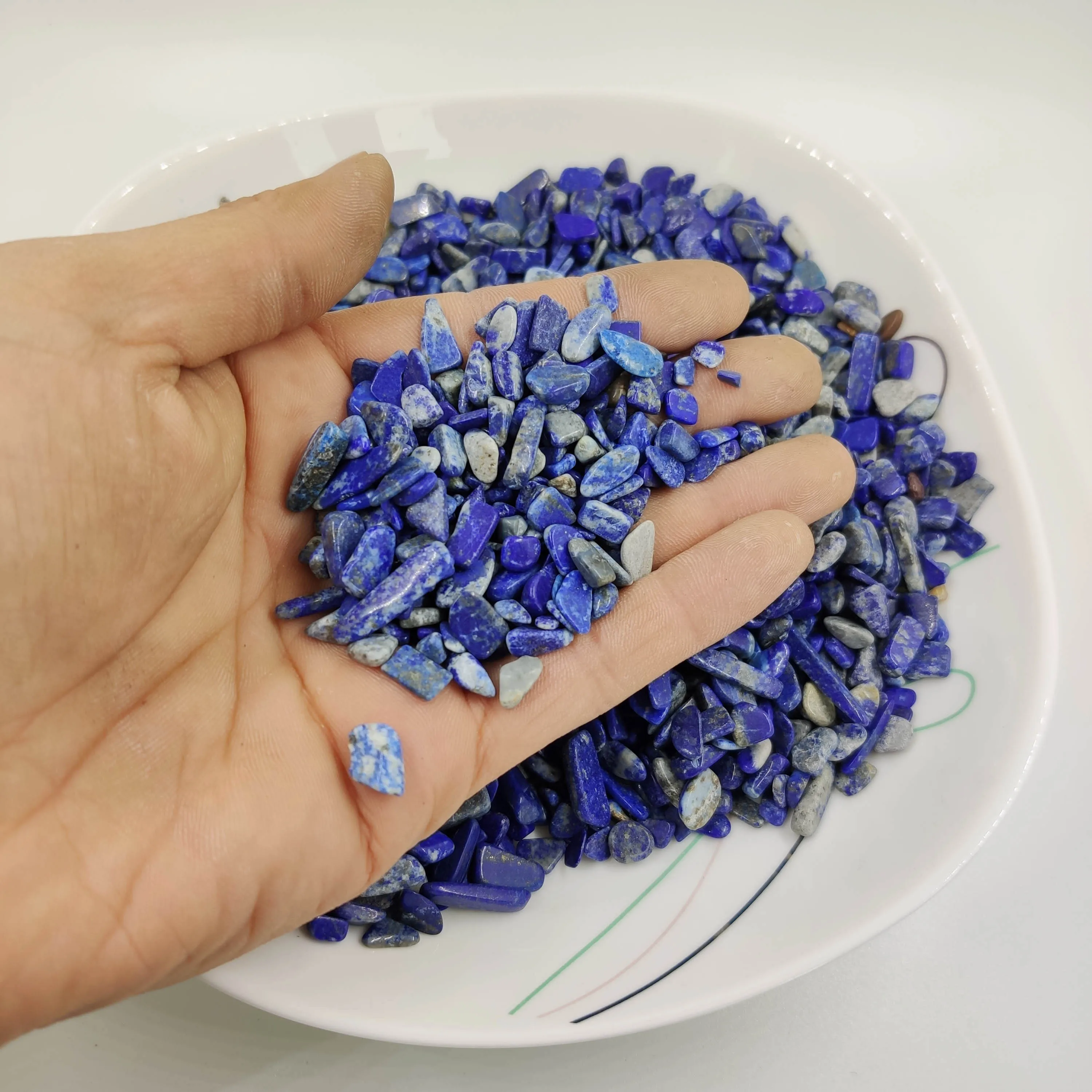 50 г натуральный Лазурит, гравий, голубой камень, кристалл кварца, лазурит, минеральный образец, аквариум, садовый цветочный горшок, камень для украшения