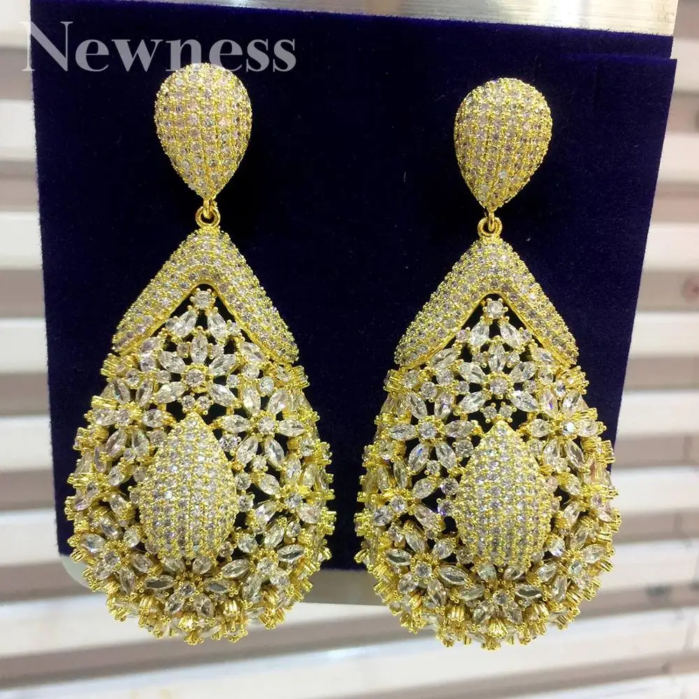 Женские Геометрические серьги ModemAngel свадебные с фианитом из