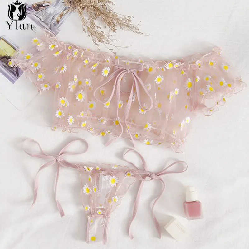 Новинка 2020 комплект с бюстгальтером без косточек и открытыми плечами