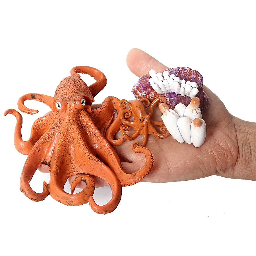 осьминог статуэтка. осьминожка игрушка. фигурка collecta осьминог 88485. керамическая фигурка осьминог. шляйх осьминог.