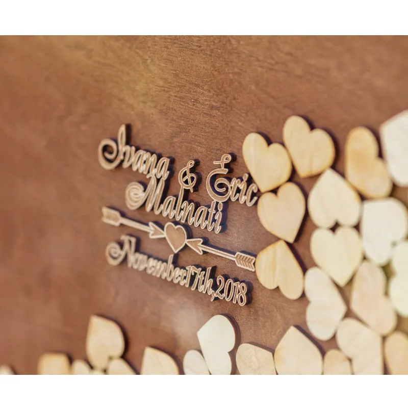 Синяя доска Drop Box Свадебные варианты гостевых книг гостевая книга для подписи