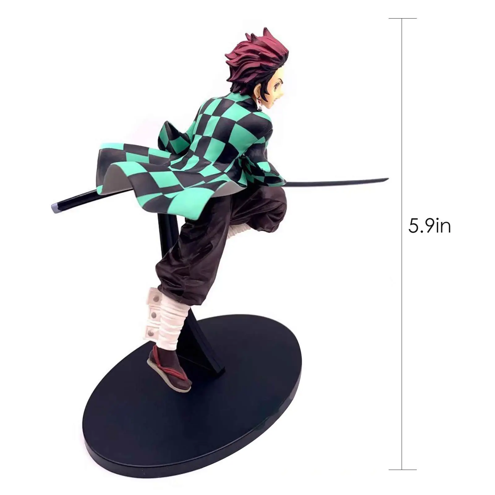 

Anime Character Model Kamado Tanjirou Figure Statue Anime Action Figure Doll Collectible Model For Children Kids Gift