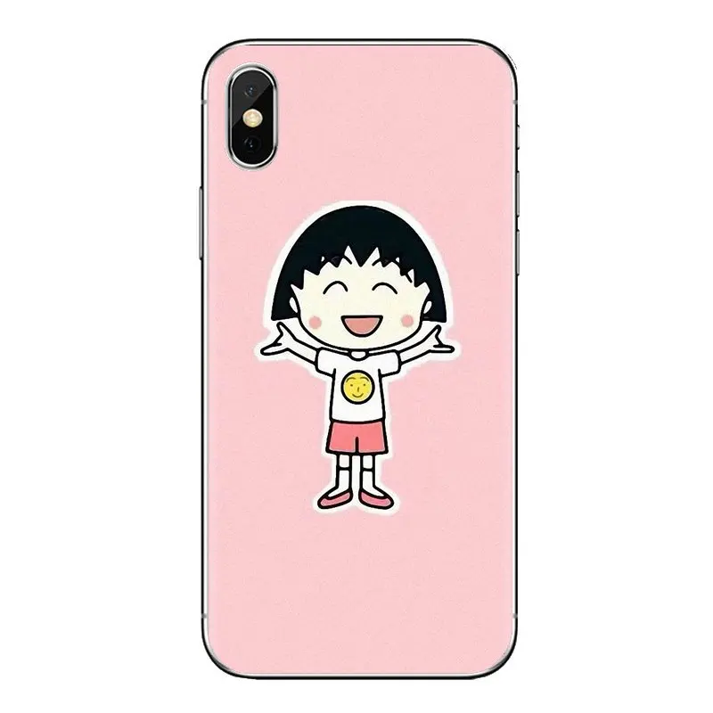 Для Samsung Galaxy A3 A5 A7 A9 A8 звезда A6 плюс 2018 2015 2016 2017 Chibi Maruko Chan Арт Мягкие прозрачные