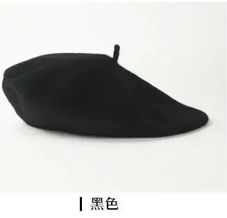 Женский осенне-зимний берет шапка художника женский шерстяной винтажный женская