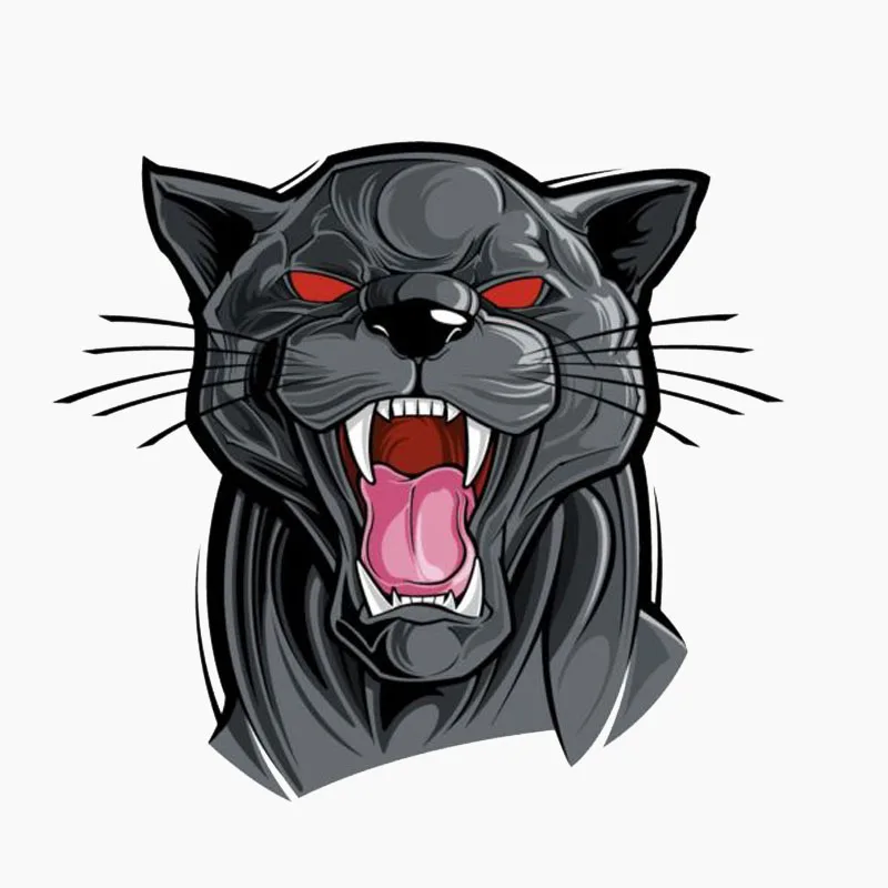 

Наклейки на автомобиль в виде животных, пантера