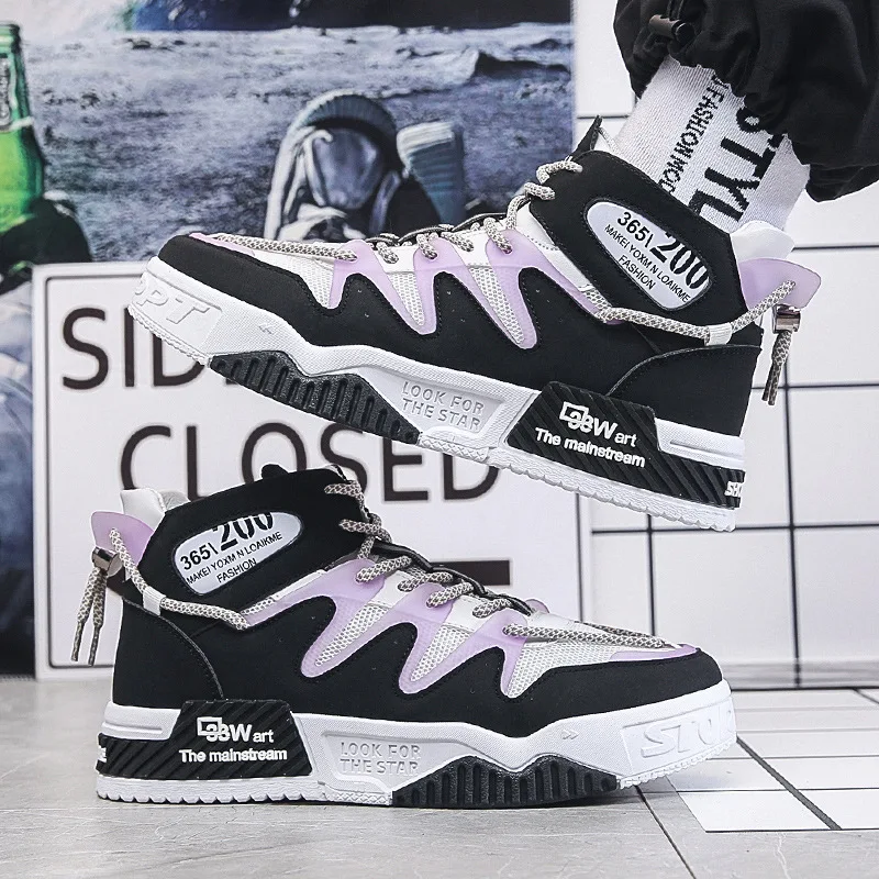 

Sports Running Shoes Autumn Sneakers Fashion Breathable Mens Shoe Casual 2021 Hard-Wearing Male Sneakers Tenis Masculino Basket