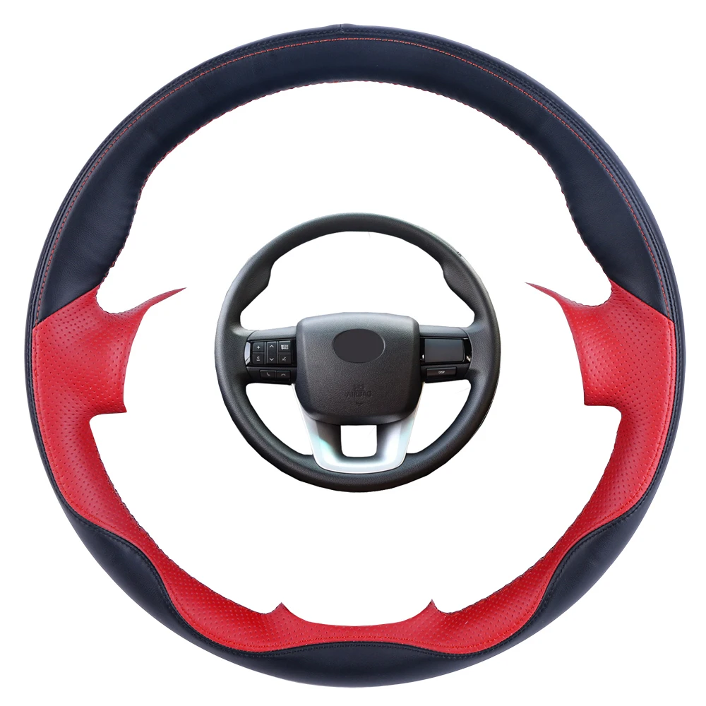 Подгонянная ручная сшитая коса из искусственной кожи для Toyota Fortuner 2016 2017 2018|Чехлы