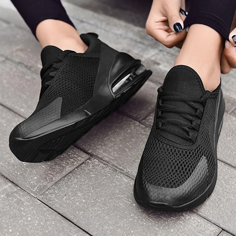 Беговые кроссовки для женщин и мужчин размера плюс с нескользящей амортизацией