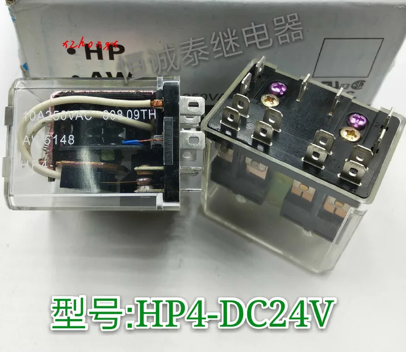 Hp4 dc24v aw5242 реле 10A 14 иголок|Реле| |