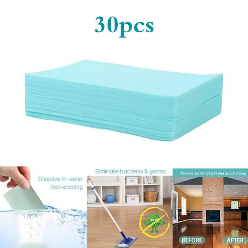 

30PCS Pet Urine Stains Instant Cleaning Sheet Floor Cleaning Sheet Powerful Decontamination Deodorant Supplies for Cats Dogs