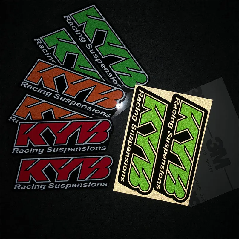 Светоотражающие аксессуары для мотоциклов KYB наклейки KTM Honda Kawasaki Yamaha Suzuki Benelli 3 м -