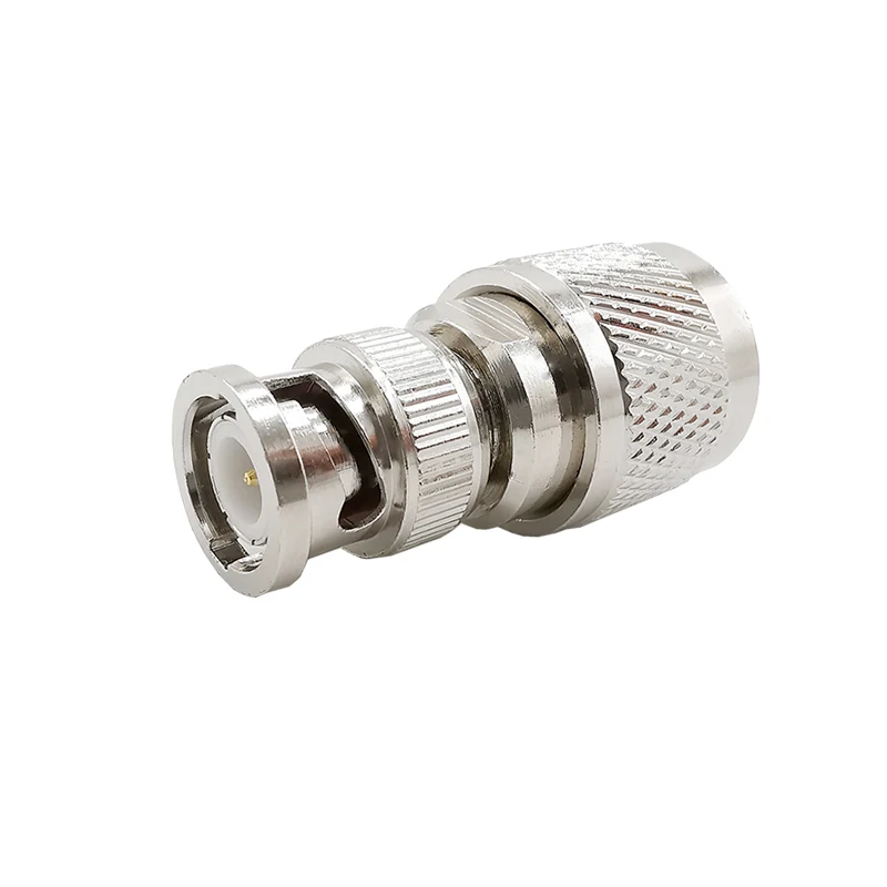 Электрический коаксиальный разъем типа N штекер в BNC радиочастотный Прямой