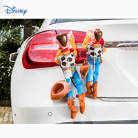 toy story sheriff woody buzz lightyear plush toys figure car dolls hot outside hang toy cute auto accessories car decoration