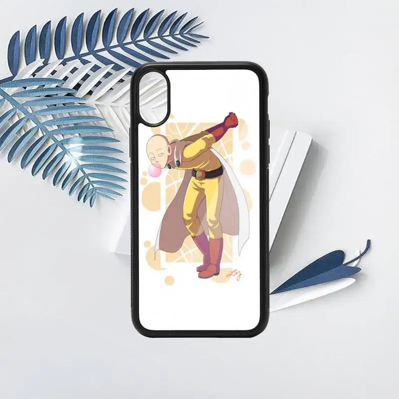 

Japan anime One Punch Man Phone Cases PC for iPhone 11 12 pro XS MAX 8 7 6 6S Plus X 5S SE 2020 XR