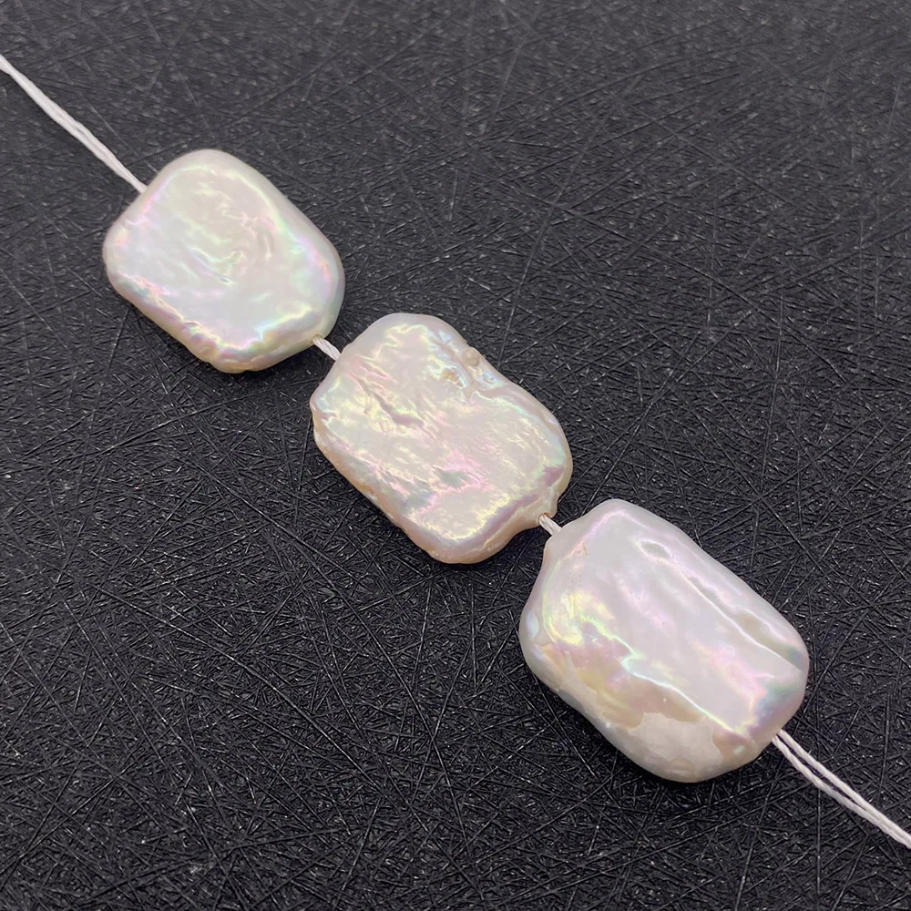 1 _ натуральный пресноводный барочный квадратный жемчуг высококачественные