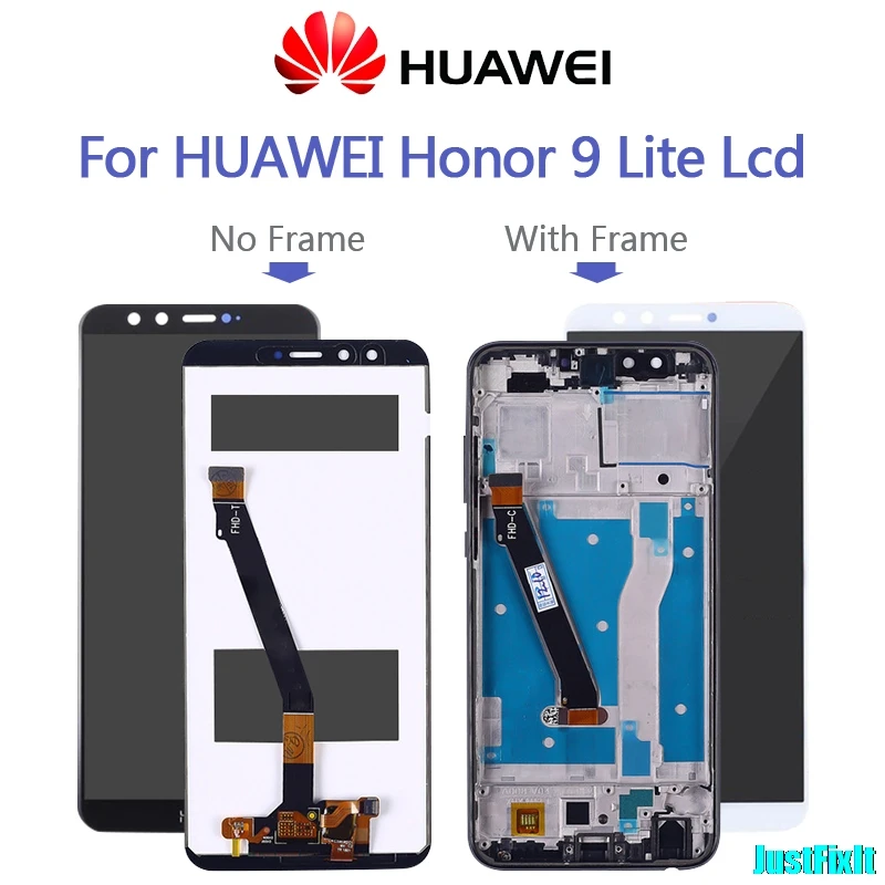 Для huawei Honor 9 lite ЖК сенсорный экран модуль оригинальный дисплей для Lite с рамкой