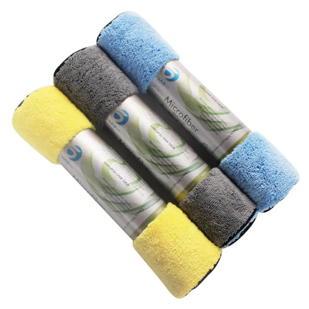 

30% Dropshipping!!Microfiber Wash Clean Towels Water Absorbent Car Cleaning Duster Soft Cloths