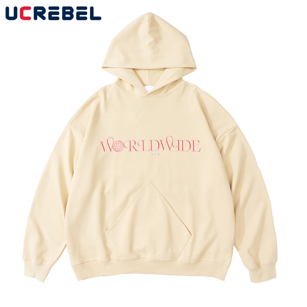 

Letter Print Sweatshirts Mens Autumn Simple Casual Hoodies Streetwear Loose Long Sleeve Pullover Men