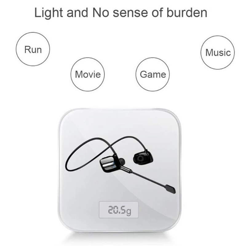 

Wireless Headphones Bluetooth Earphone Neckband Earbuds Game Headset with Microphone for PUBG Gaming Use