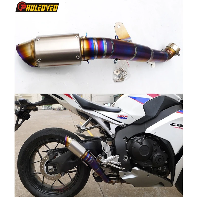 Глушитель выхлопной трубы из титанового сплава 2008 2020 CBR1000RR глушитель для