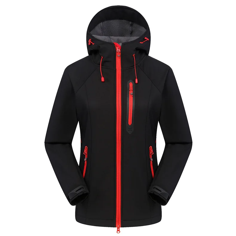 

Женская мягкая куртка, уличная куртка для кемпинга и походов, дождевик для альпинизма, тепловая ветровка, водонепроницаемая парка