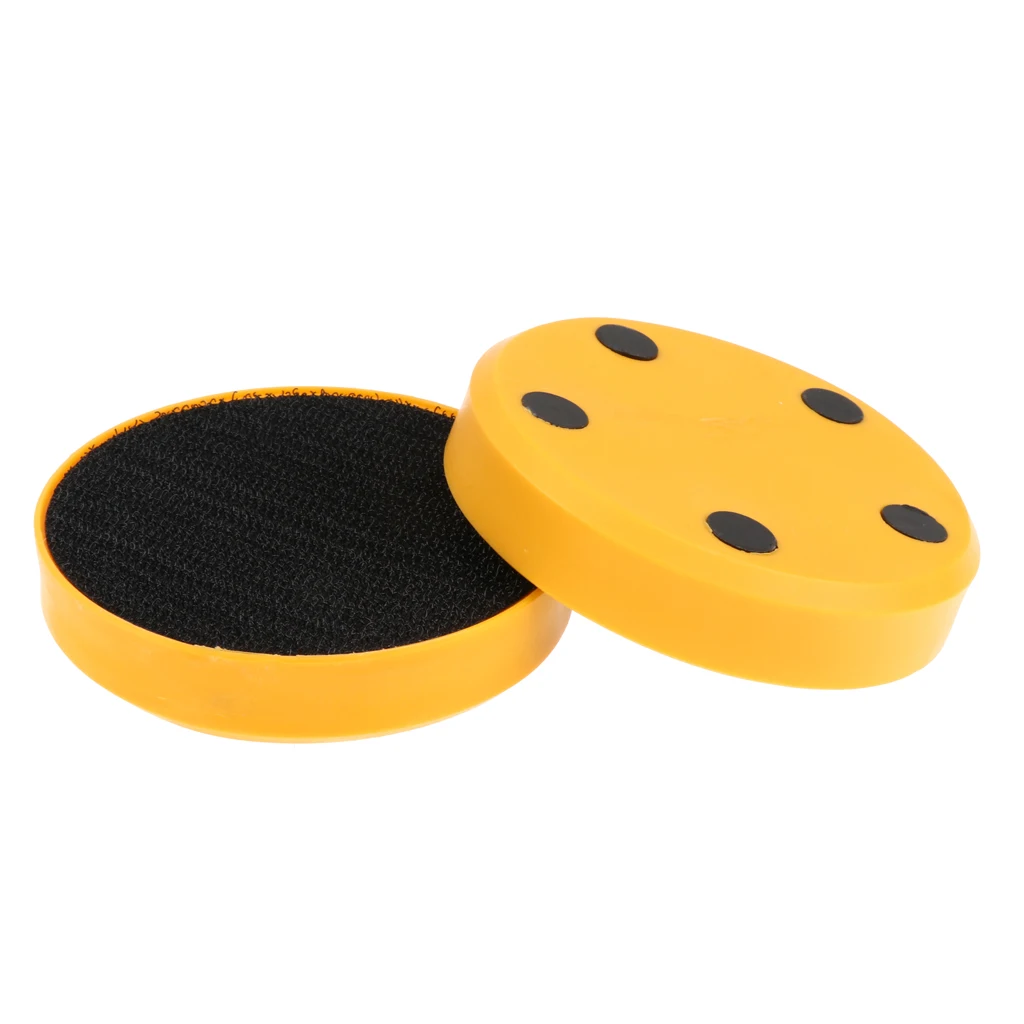 

2pcs Slider Block with Firestones Super Cool Sparks Flames for Skateboard Longboard Sliding Gloves Palm Puck Hand Protection